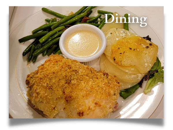 Fine Dining at Hyco House Manor in Mathews, Virginia