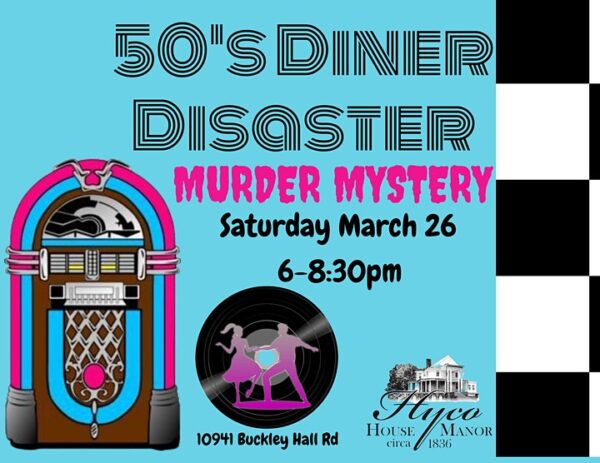 Murder Mystery Dinner at Hyco House Manor
